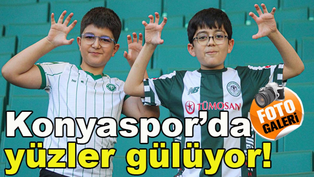 Konyaspor'da Gençlerbirliği galibiyeti yüzleri güldürdü