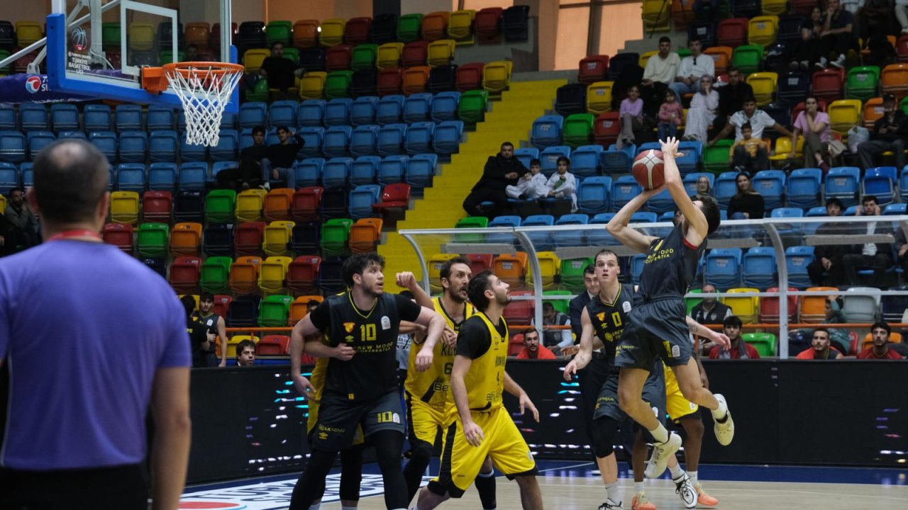 Konya Büyükşehir Basketbol'da çöküşe geçti! Göztepe'ye mağlup..