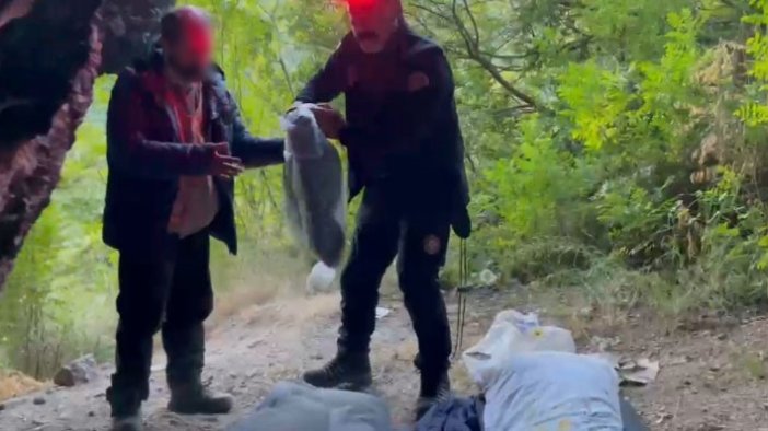 Uludağ'da mağarada yaşayan adam şehre dönmeyi kabul etmedi