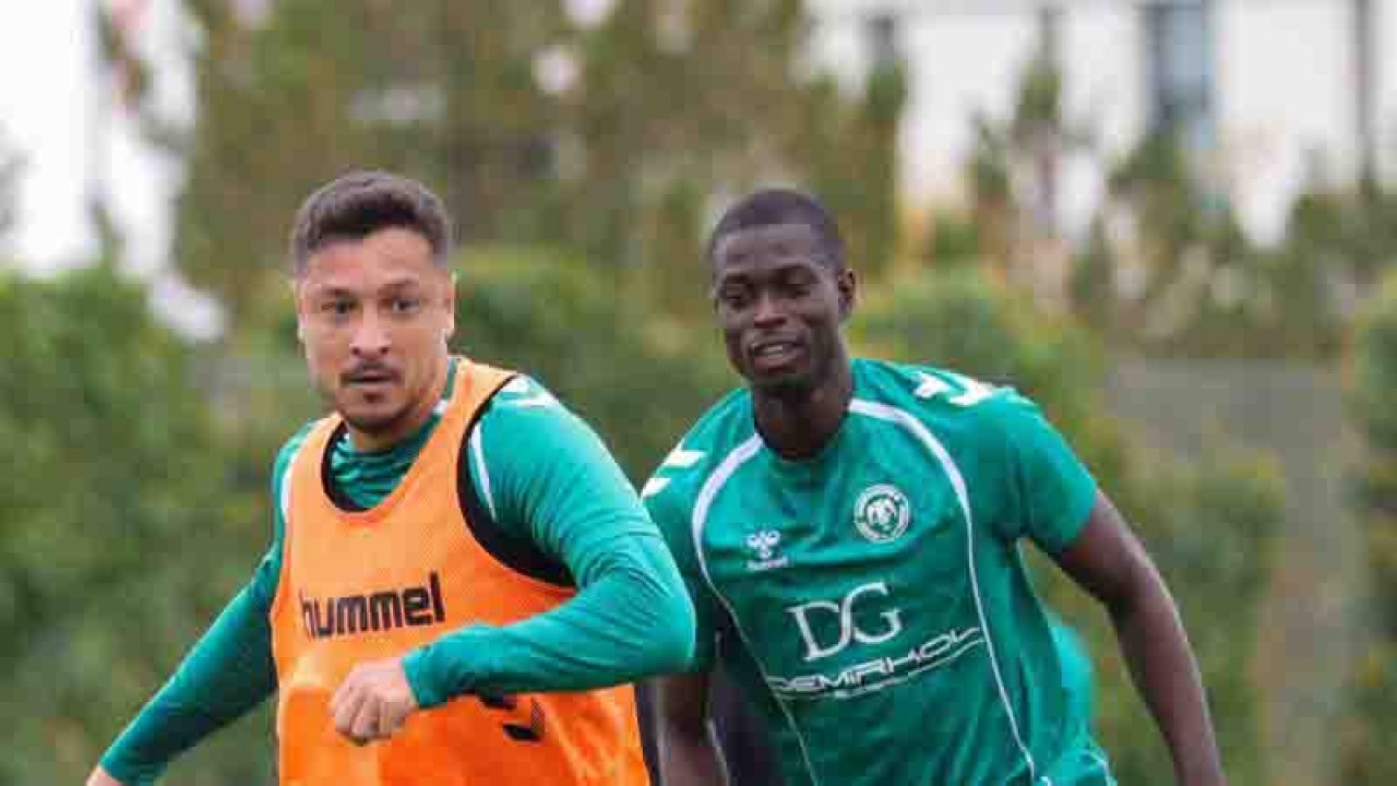 Konyaspor Galatasaray'a özel şut çalıştı
