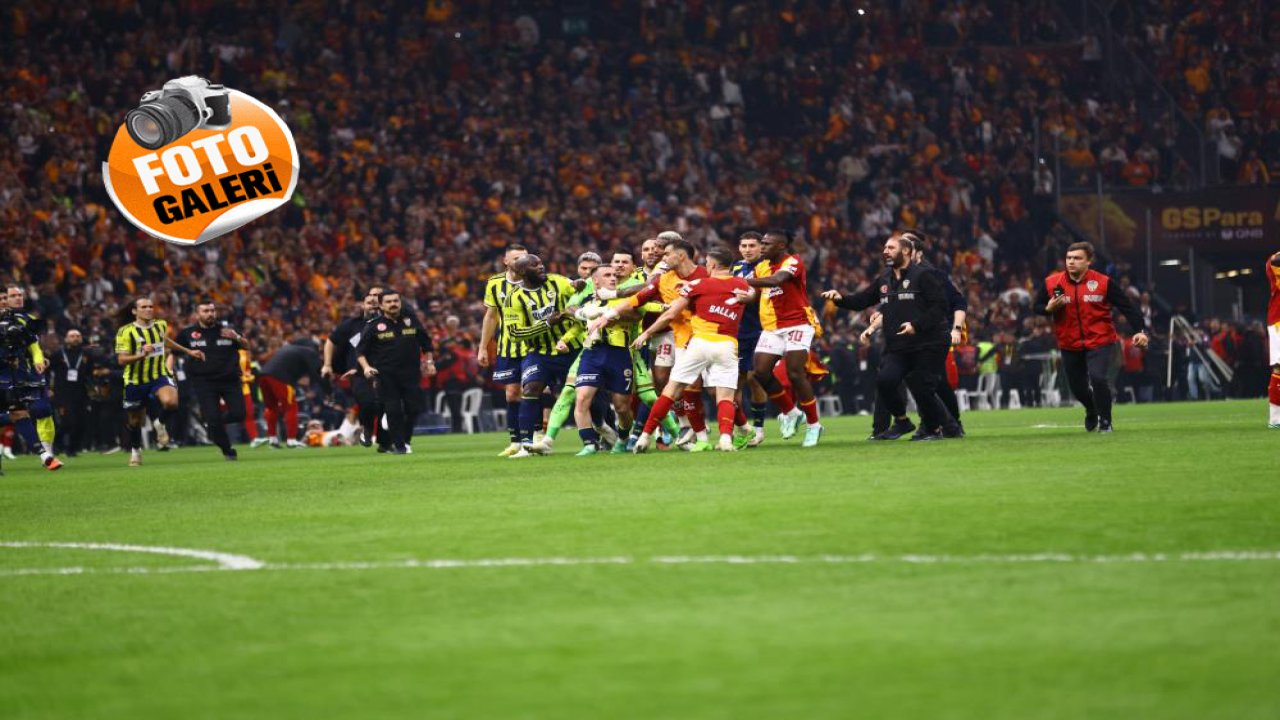 Galatasaray-Fenerbahçe derbisinden sonra ortalık karıştı!