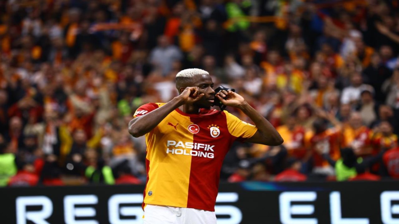Galatasaray'da Osimhen Fenerbahçe'yi boş geçmiyor!