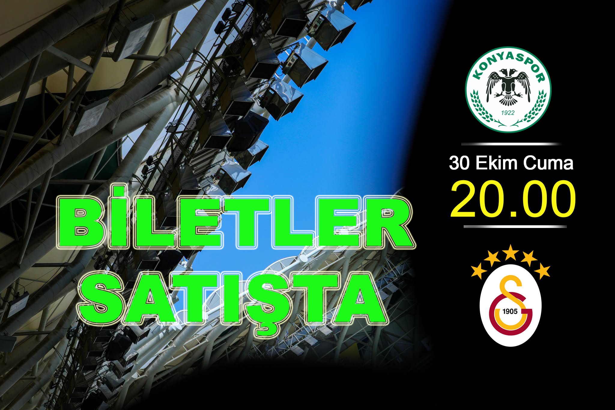 Konya'da Dev maç! Konyaspor-Galatasaray maçı bilet fiyatları belli oldu
