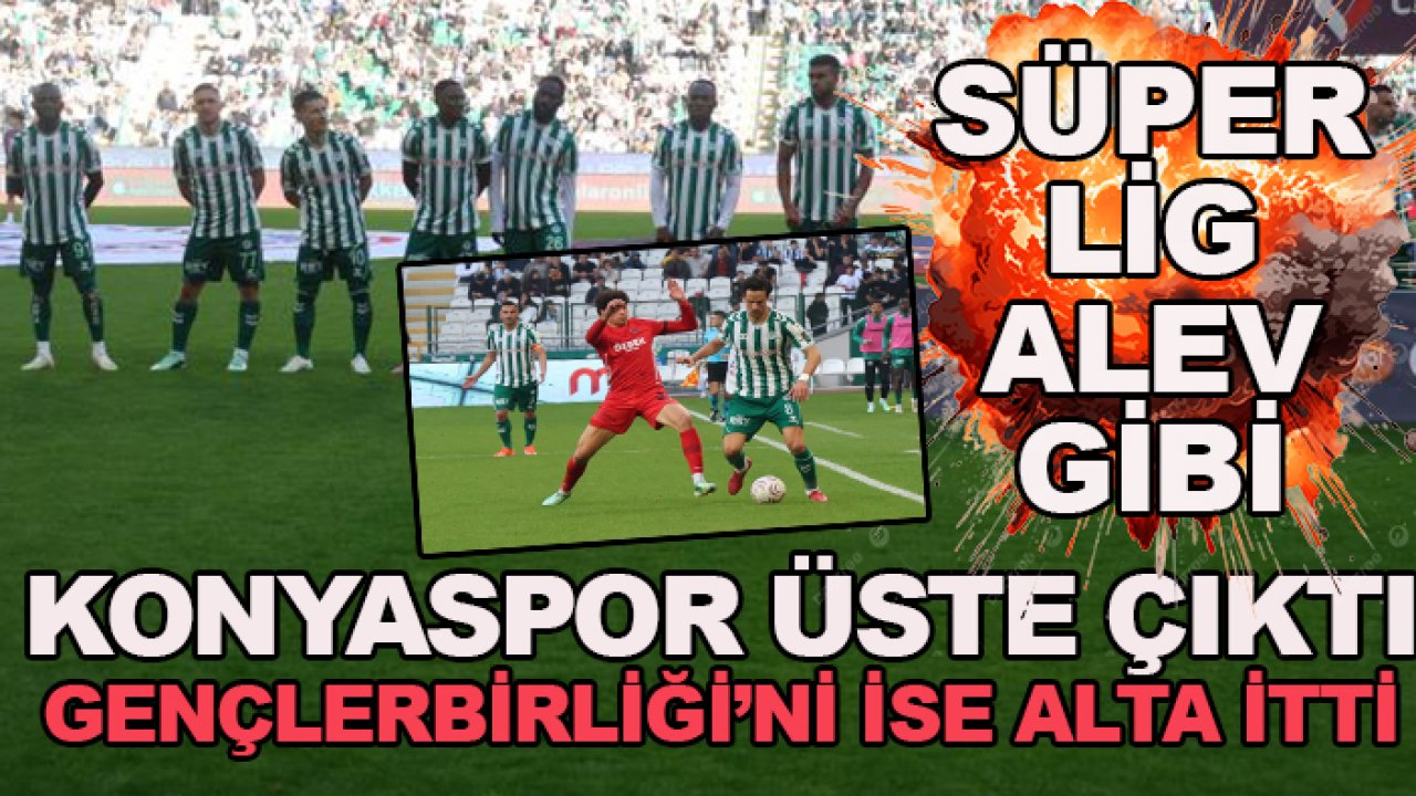 Konyaspor üste çıktı, Gençlerbirliği'ni ise alta itti! İşte Süper Lig'de son görünüm...
