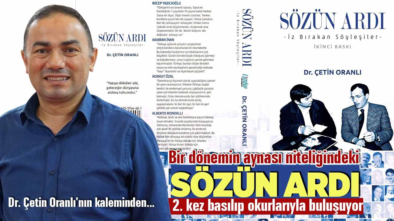 Bir dönemin aynası niteliğindeki Sözün Ardı ikinci baskısıyla okurlarıyla buluşuyor