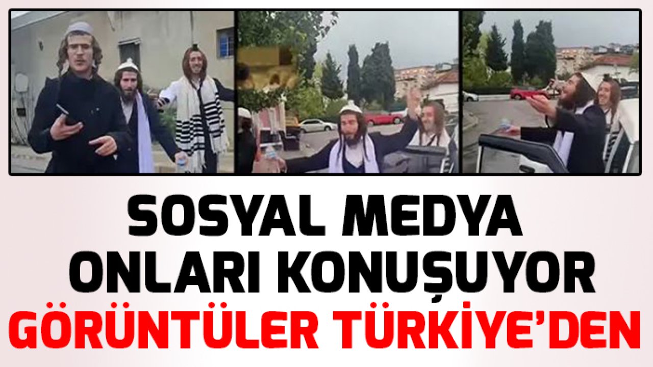 Türkiye'de zıplayan Yahudilerin görüntüleri viral oldu