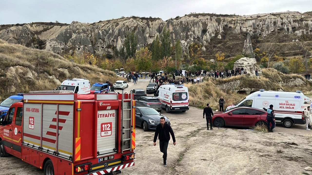 Nevşehir Valiliği'nden Kapadokya'daki facia hakkında açıklama!