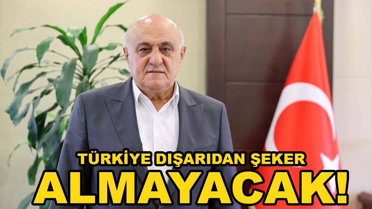 Türkiye dışarıdan şeker almayacak! Ramazan Erkoyuncu açıkladı