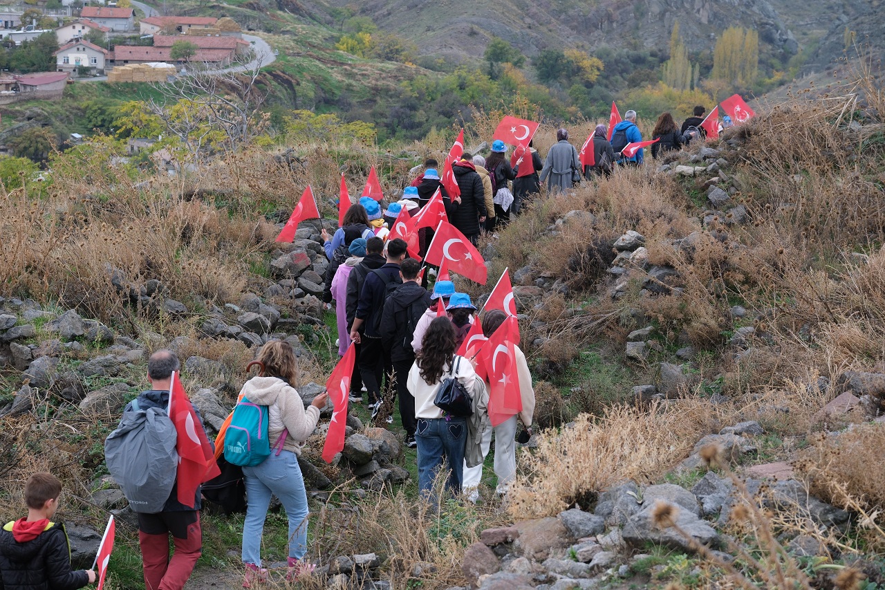 Cumhuriyet Bayramı'nda Sille'de 6,5 kilometrelik yürüyüş