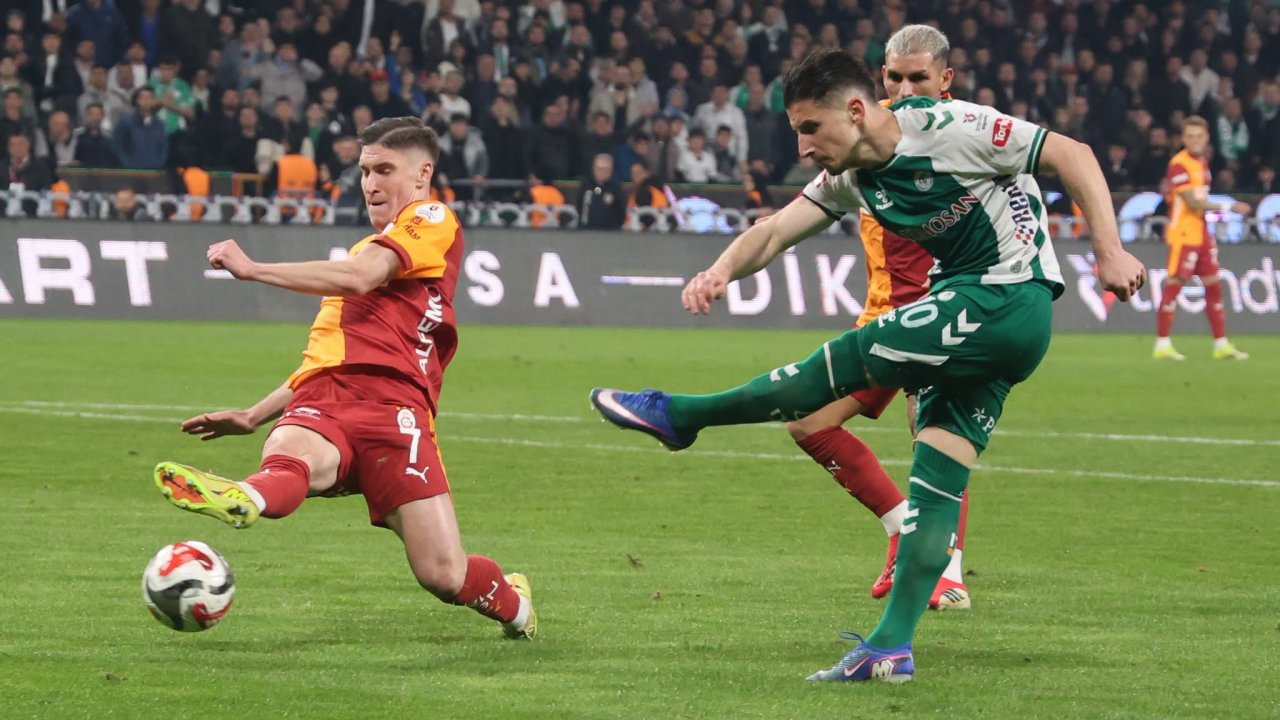 Kartal galibiyet için sahada! İşte Konyaspor’un Galatasaray 11’i