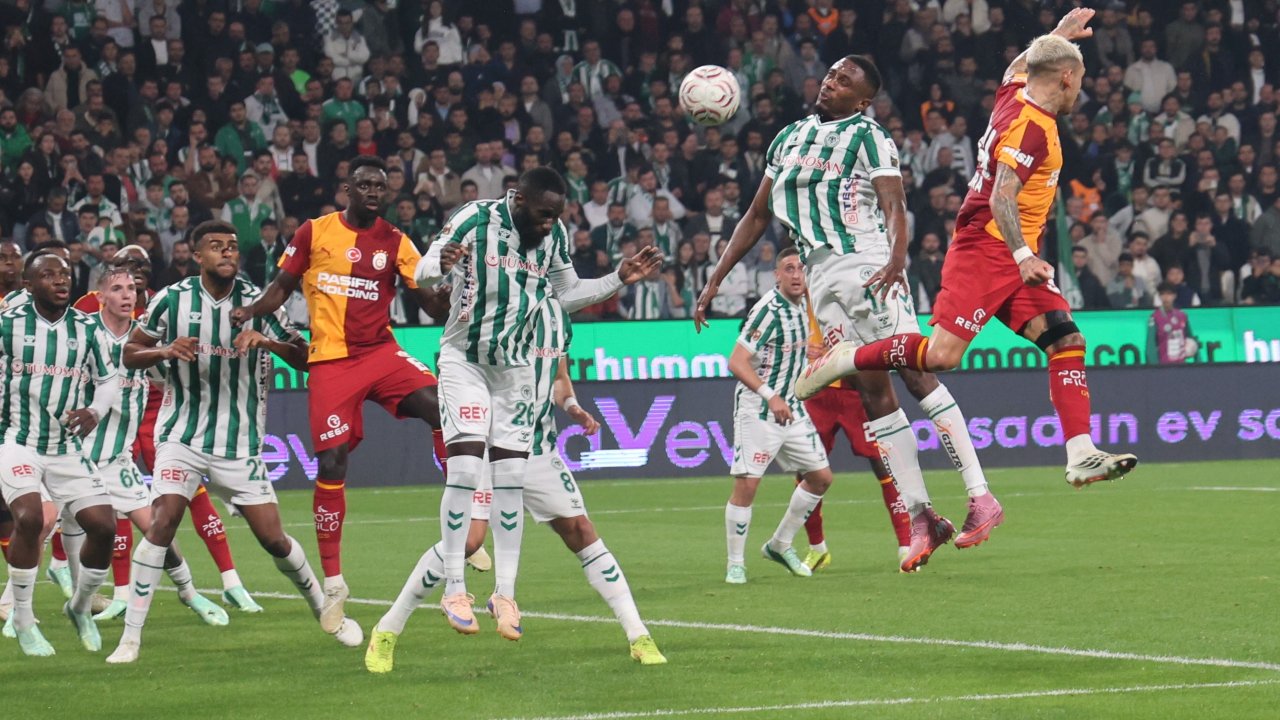 Yeşil-beyazlılardan kötü oyun kötü sonuç! Konyaspor:0 Galatasaray:4