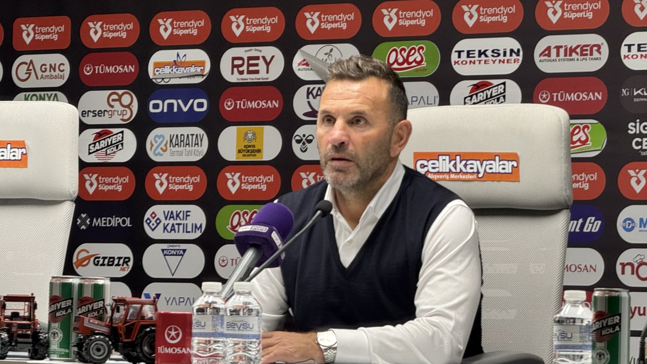 Galatasaray’da Okan Buruk: Konyaspor’a karşı erken goller bulduk