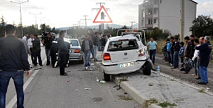 Isparta'da Feci trafik kazası!
