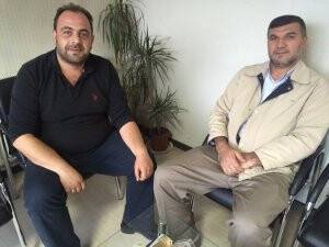 Ebubekir Bağcı ile İbrahim Kıvrak HİCRET Oto Servisinde