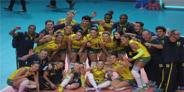 Kadınlar Dünya Voleybol Şampiyonası'nda Brezilya üçüncü oldu
