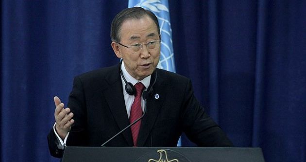 BM Genel Sekreteri Ban, Ramallah'ta