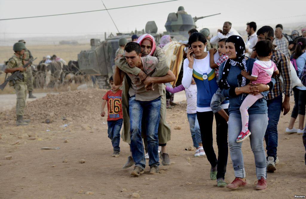 Türkiye'ye Sığınan Suriyeli Kürtler