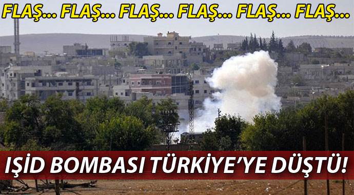 IŞİD mermileri Türkiye'ye düştü, misliyle cevap verildi