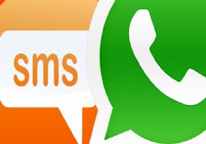 Whatsapp geldi Sms tarih oluyor...