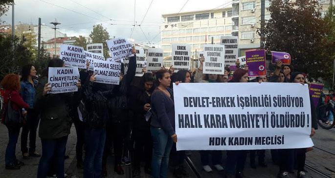 Eskişehir’de kadın cinayeti protestosu