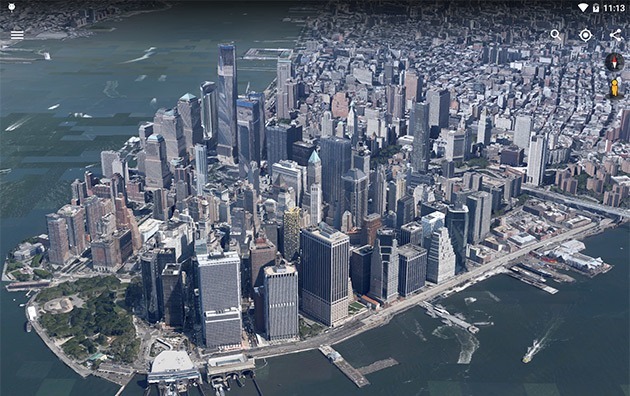 Android için Google Earth artık daha hızlı