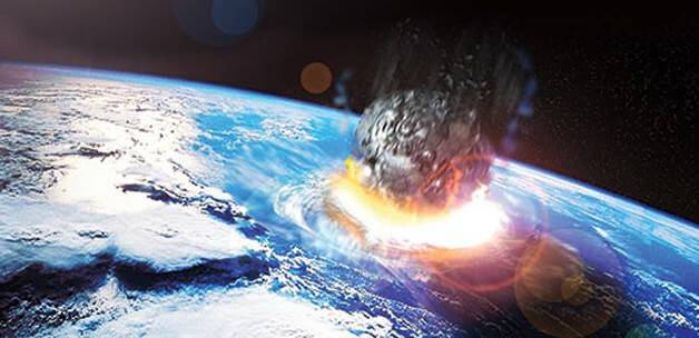 Dünya'yı ikiz göktaşı vurmuş