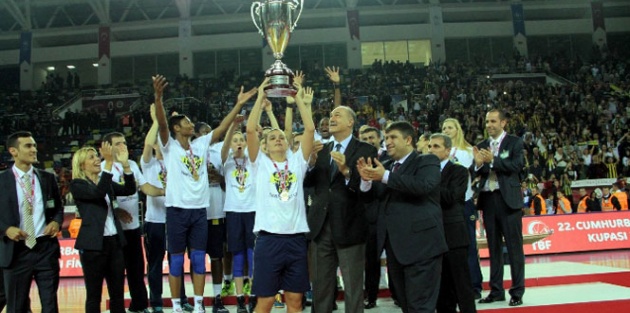Cumhurbaşkanlığı kupası Fenerbahçe'nin