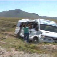 Öğrenci Servis Aracı Şarampole Devrildi: 5 Yaralı