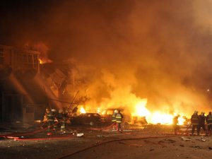 Ankara'da Organize Sanayi Bölgesindeki Patlama