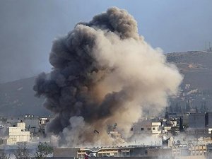 Kobani'deki Işid Hedefleri Bombalandı