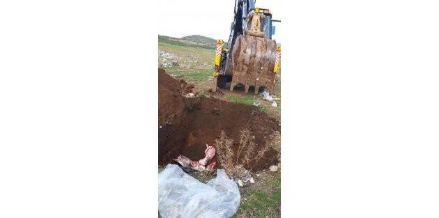 Kamyonette 1 Ton Kaçak Ete Gözaltı