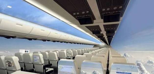 Uçaklarda penceresiz dönem