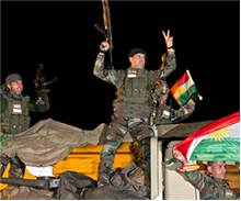 Peşmerge Kobani'ye girerken bombalı intihar saldırısı