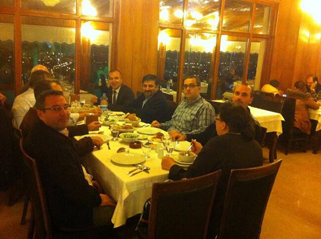 7.Noterde Yaşar Balcı için veda yemeği