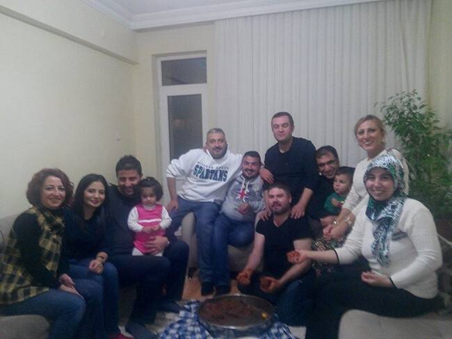 Dönmez, Kırnaz, Solak, Okur ve Şen aileleri bir arada