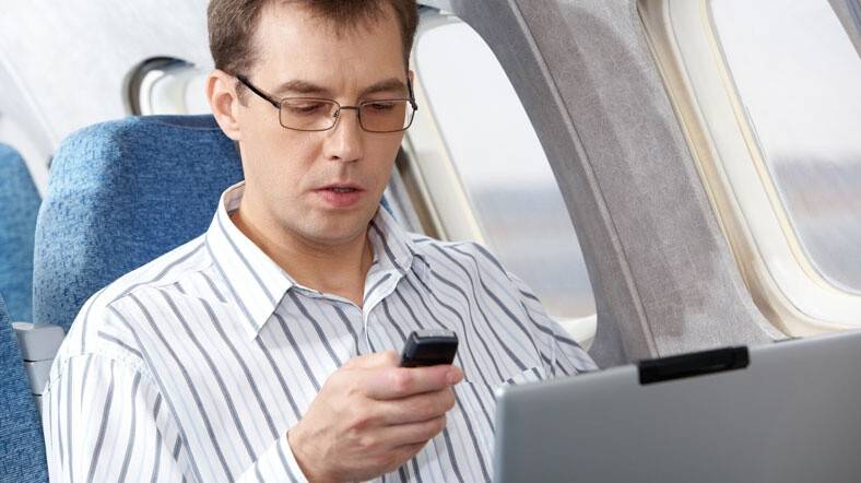 Havada elektronik cihaza kısmen izin