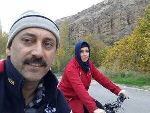 Bisiklete gönül vermiş örnek aile