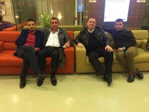 Mevlüt Küçük, Hüseyin Gökçek, Şakir Dinçer ve Ahmet Yavru Dünya Göz Hastanesindeler