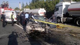 Konya'da trafik kazası: 3 ölü