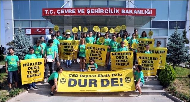 Greenpeace: Nükleere itiraz için son gün 10 Kasım