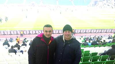 Volkan ve Mehmet Torku Arena'da