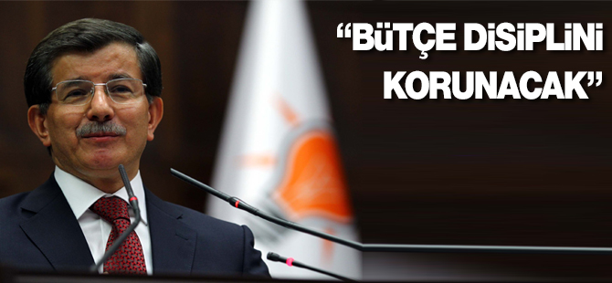 Başbakan Davutoğlu'ndan bütçe açıklaması