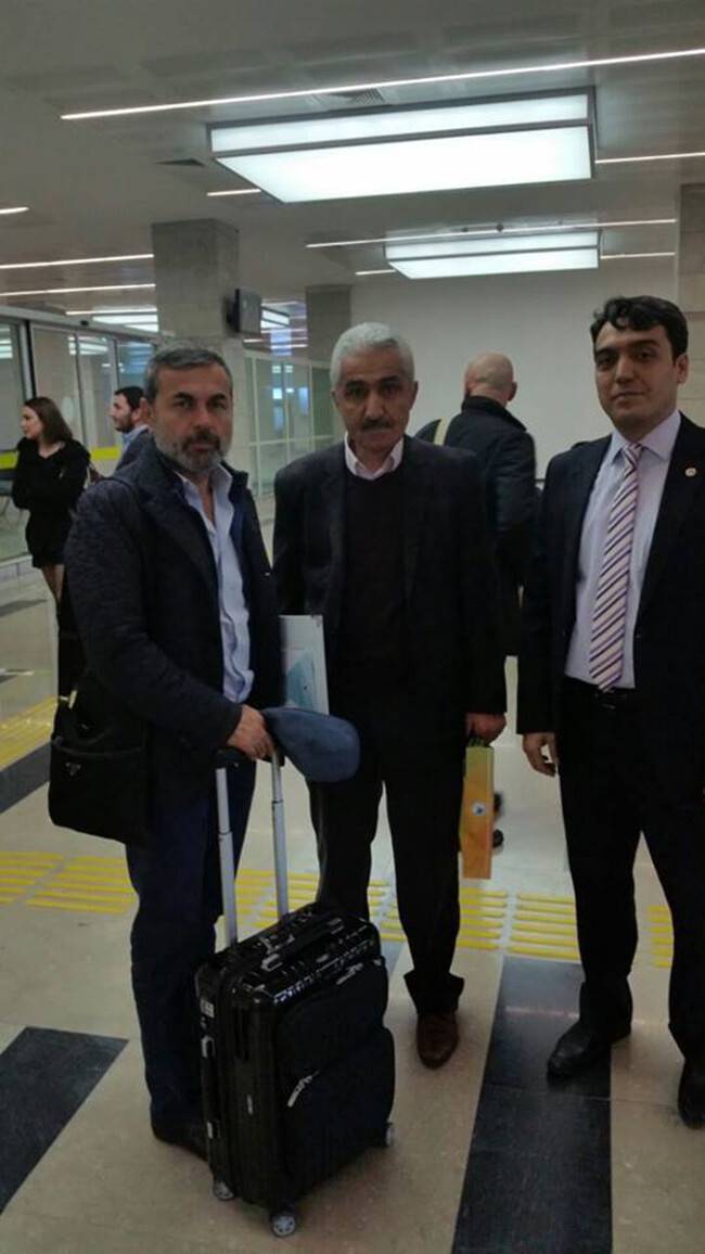 Türk futbolunun iki Fair Play ödülü ismi Aykut Kocaman ile İsmet Karababa yan yana