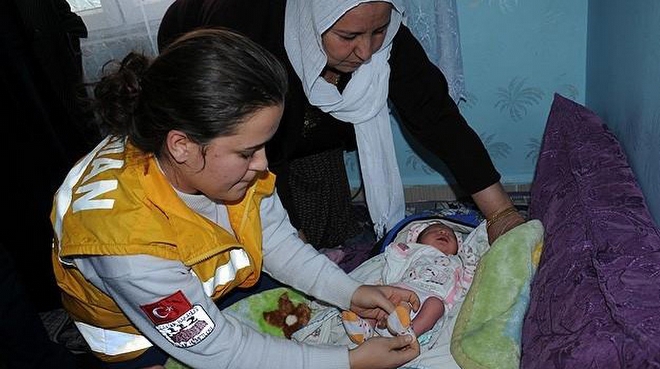 40 bin Suriyeli ve Iraklı Türkiye'de anne oldu