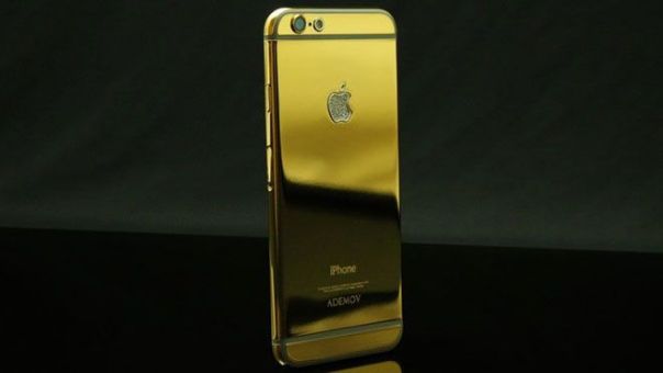 Altın kaplama bir iPhone 6 üretildi! Fiyatı ise 7 bin 300 dolar
