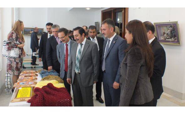 Mahkumların Eserleri Adliyede Sergileniyor
