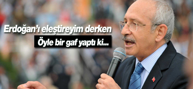 Kemal Kılıçdaroğlu'ndan "Haram Para" Gafı