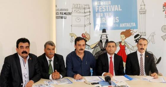Bu festivalde bilet yok, ücret yok