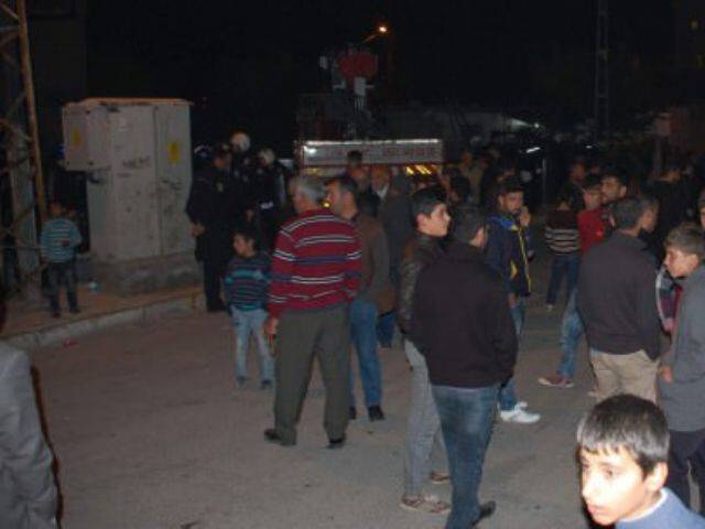 Adıyaman’da baz istasyonu gerginliği