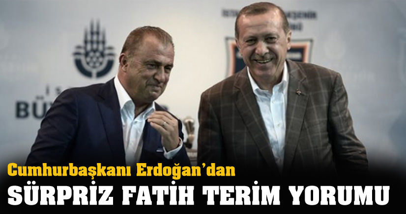 Recep Tayyip Erdoğan: Fatih Terim Başarılı